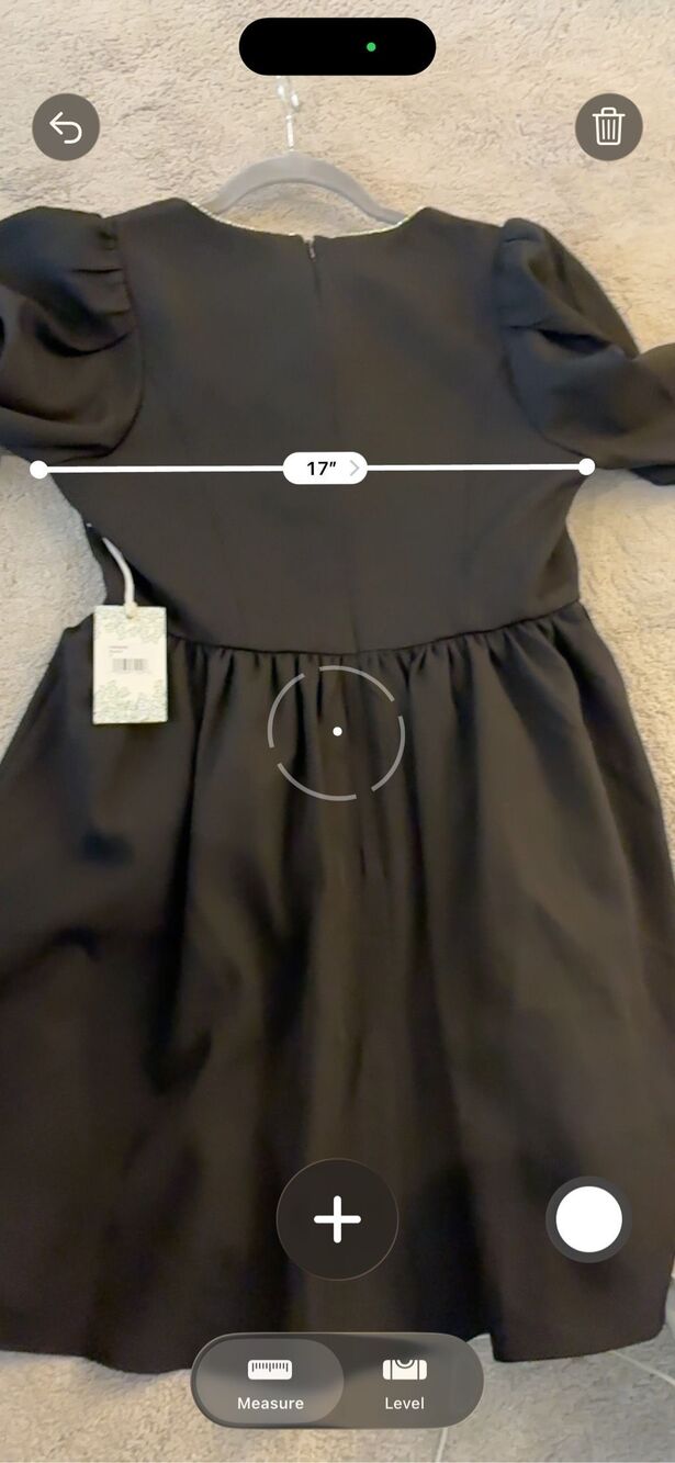 NWT Hyacinth House Blair Black Embellished Bow Long Sleeve Mini Dress, Small $17 - Picture 11 of 11